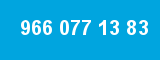 966 077 13 83 966 077 13 83